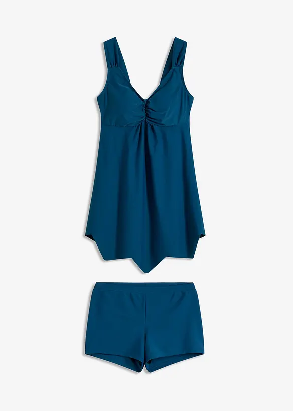 Lång tankini med breda axelband (2 delar), bonprix