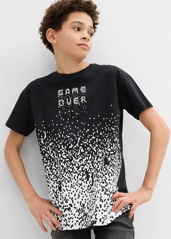 T-shirt för barn, ekologisk bomull, bonprix