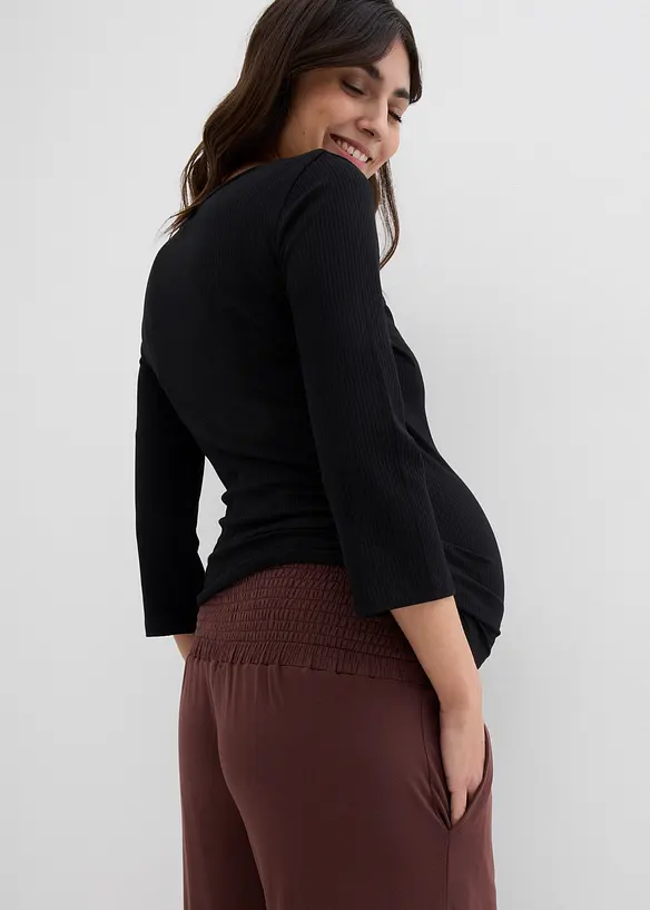 Mammaculotter i mjuk viskos, Loose Fit, bonprix