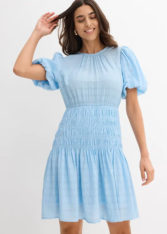 Miniklänning med infälld smock, bonprix