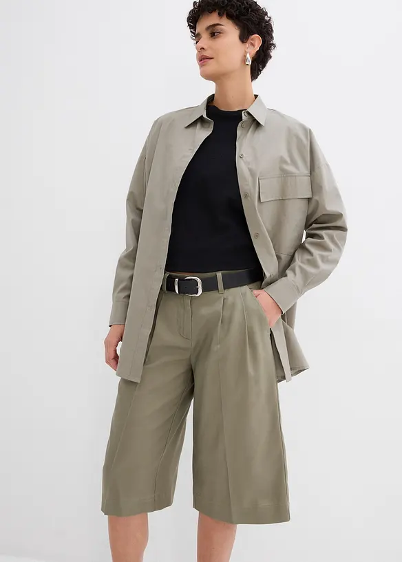 Bermudashorts av lyocell med mjukt fall, bonprix