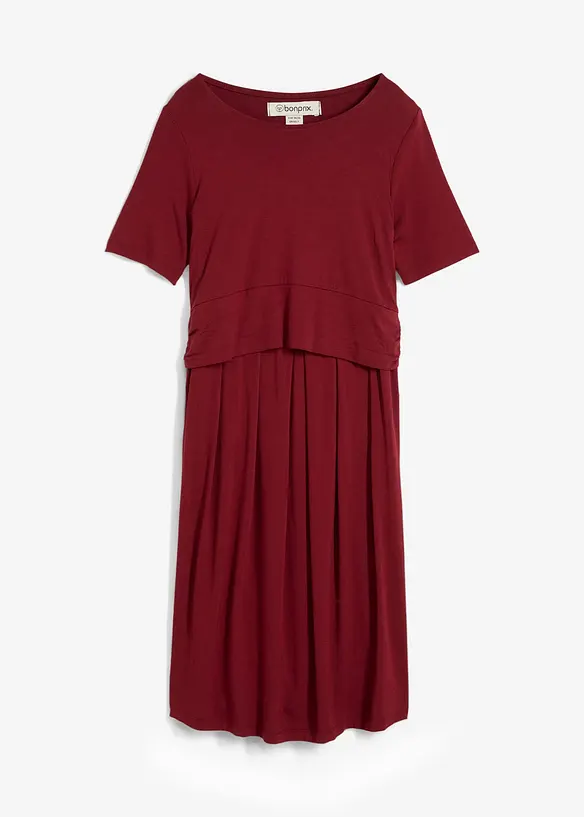 Mamma-/amningsklänning i viskos, bonprix