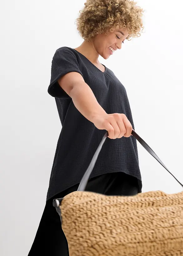 Tunika av mjuk muslin, bonprix