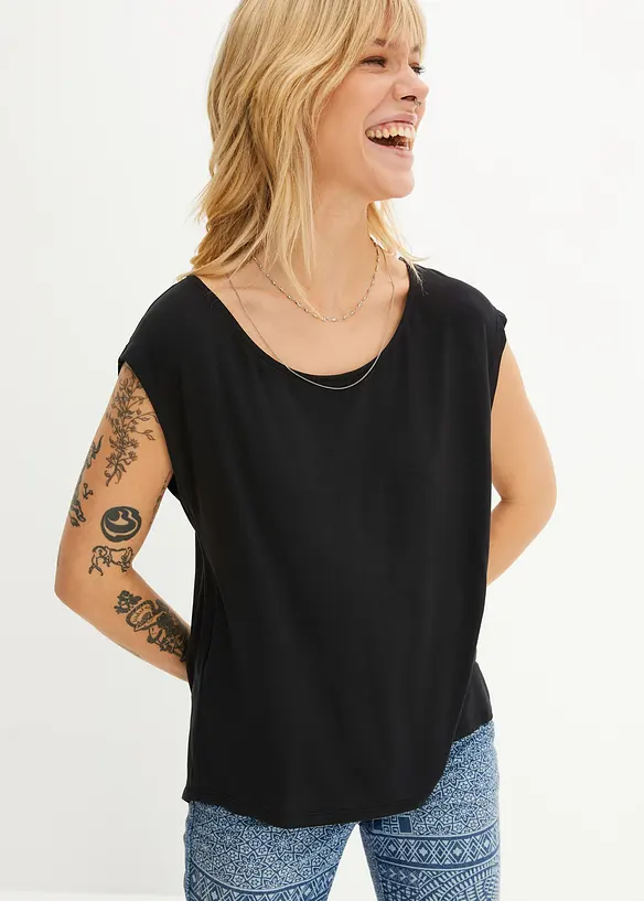 Topp av viskosmix, bonprix