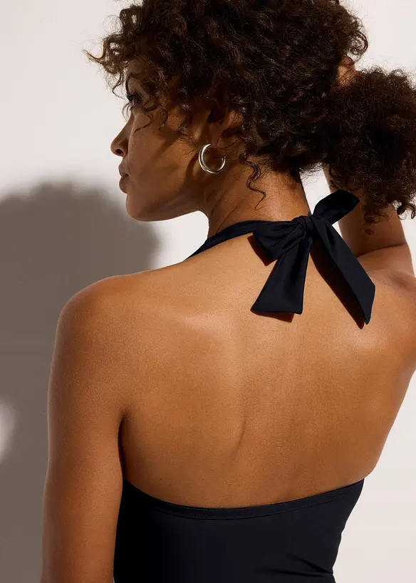 Baddräkt med medelhög, formande effekt, bonprix