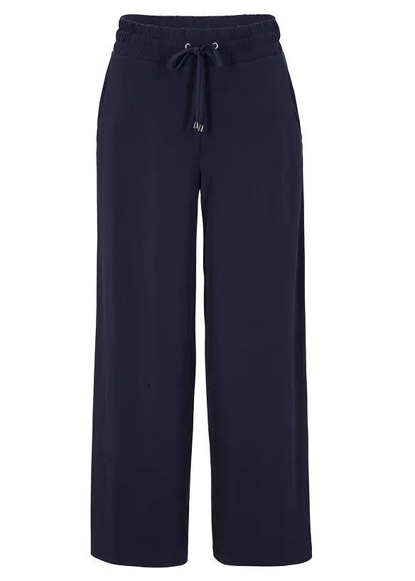 Jerseybyxa med bekväm midja, bonprix
