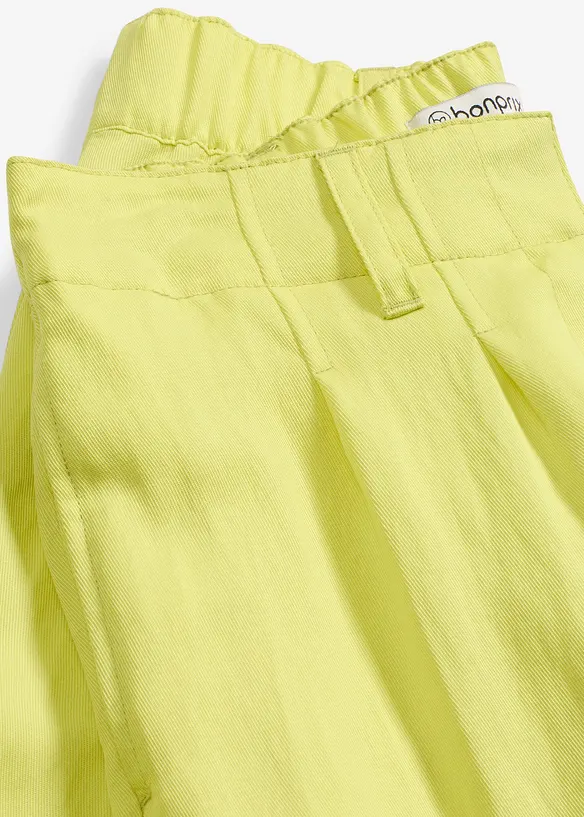 Bermudas i böljande lyocellmix, bonprix