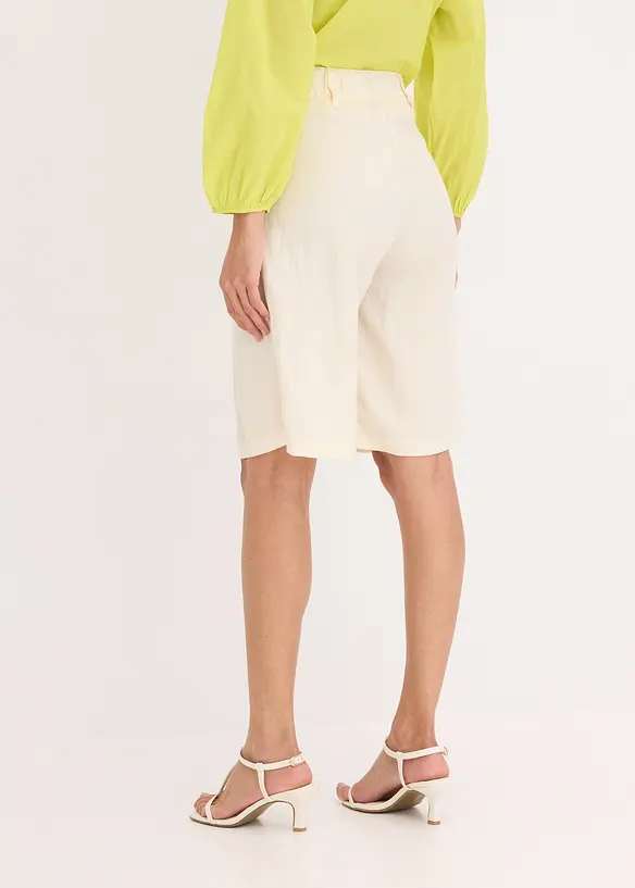 Bermudas i böljande lyocellmix, bonprix