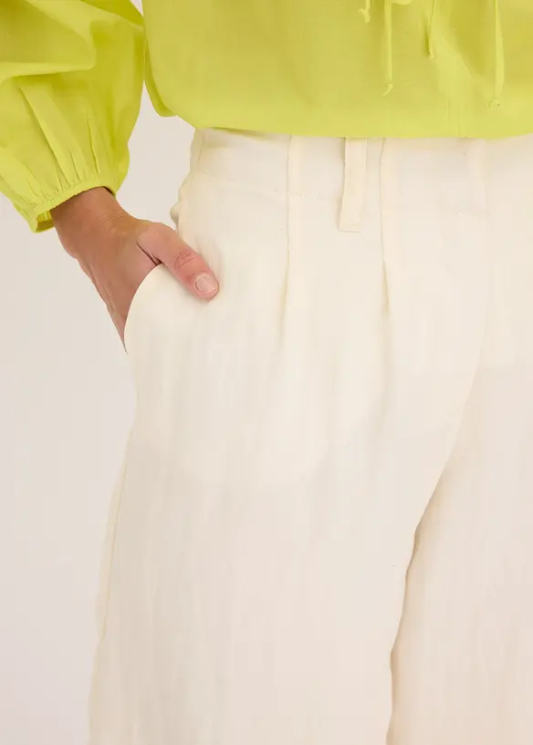 Bermudas i böljande lyocellmix, bonprix