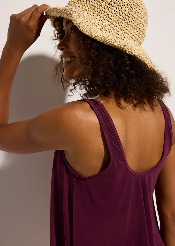 Tankini (2 delar) med återvunnen polyamid, bonprix