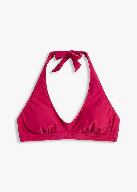Halterneckbikiniöverdel med V-ringning, bonprix
