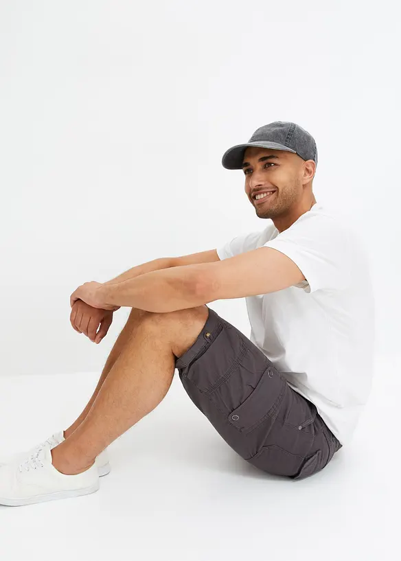 Cargobermudas av ren bomull, Regular Fit, bonprix