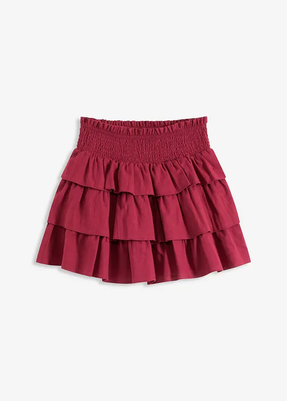 Minikjol i ren bomull, bonprix