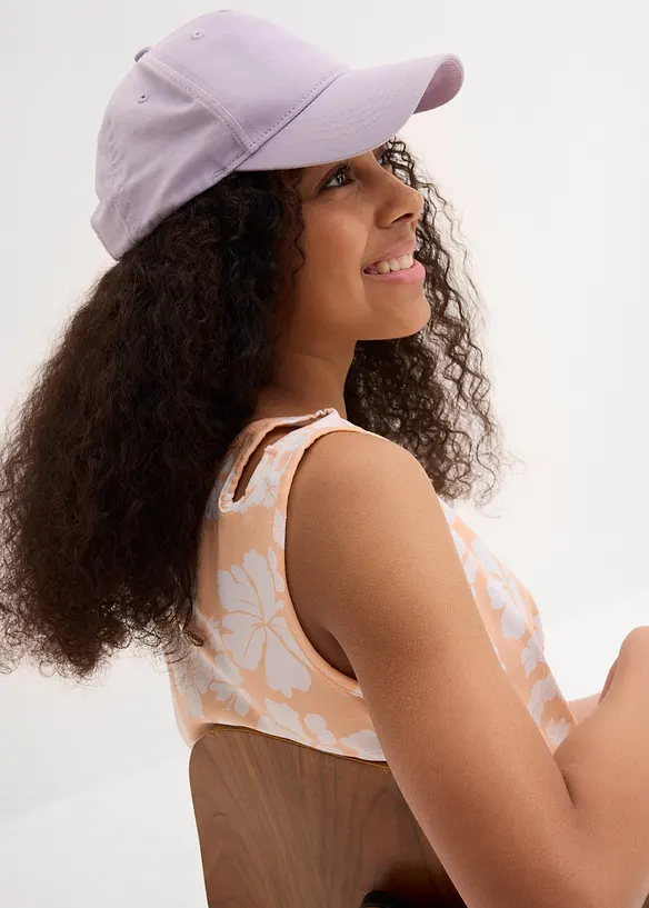 Linne och shorts för barn i ekologisk bomull med stretch (2 delar), bonprix