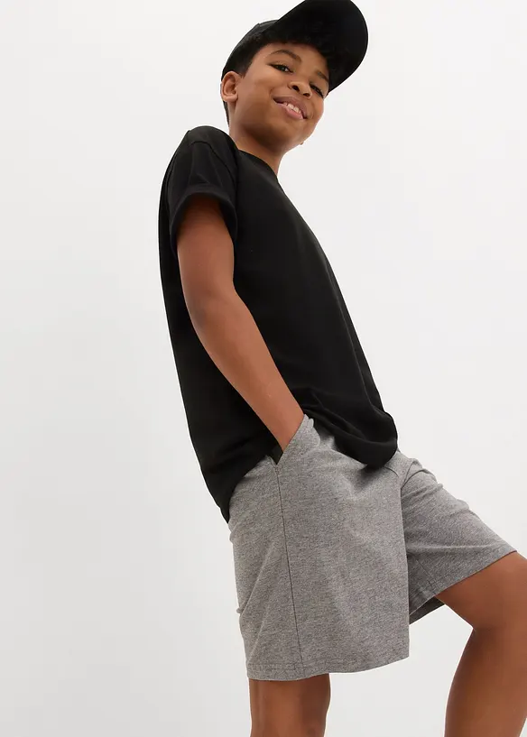Tunna jerseyshorts för barn (2-pack), bonprix