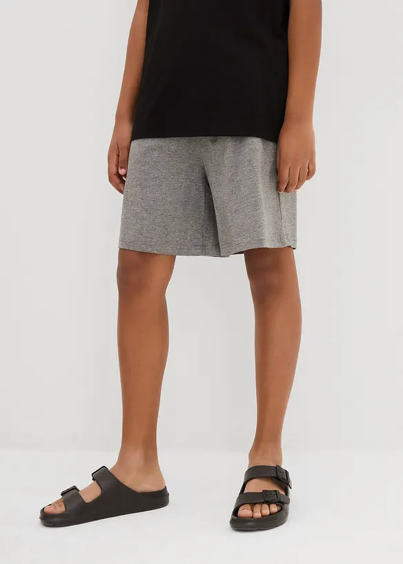 Tunna jerseyshorts för barn (2-pack), bonprix