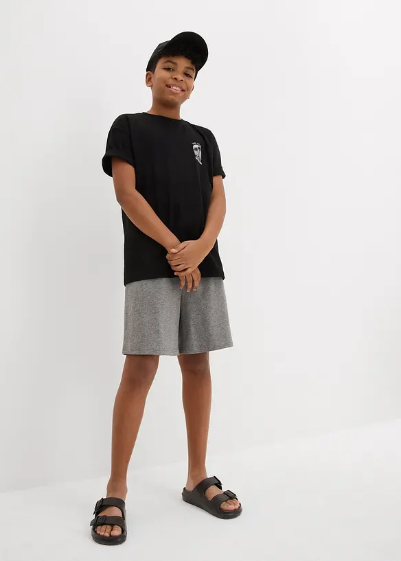 Tunna jerseyshorts för barn (2-pack), bonprix