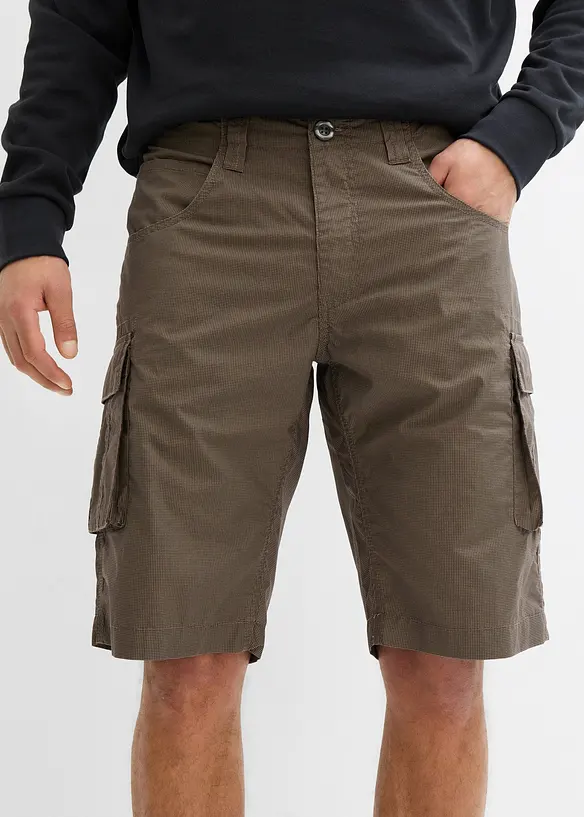 Bermudas i cargomodell av ren bomull, Relaxed Fit, bonprix