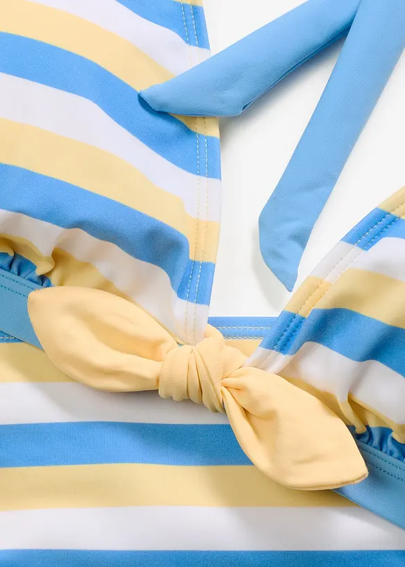 Halterneckbikini med knytband (2-delar), bonprix