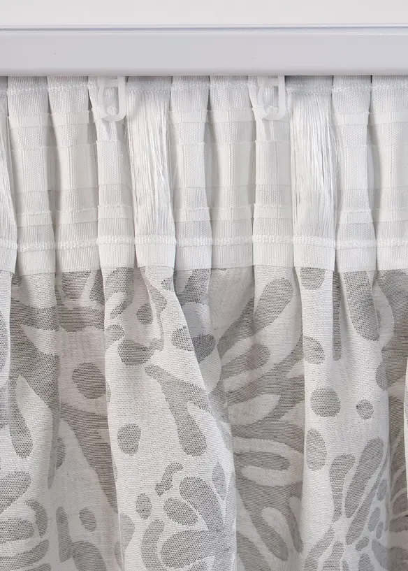 Mönstrad gardinlängd i jacquard (1-pack), bonprix