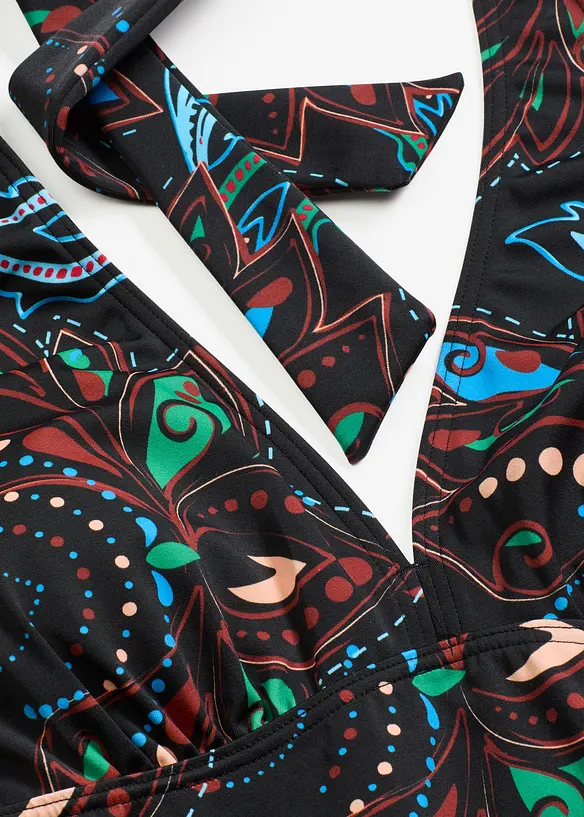 Tankini (2 delar) med återvunnen polyamid, bonprix