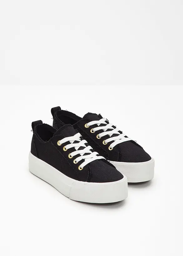 Sneakers med platåsula, bonprix