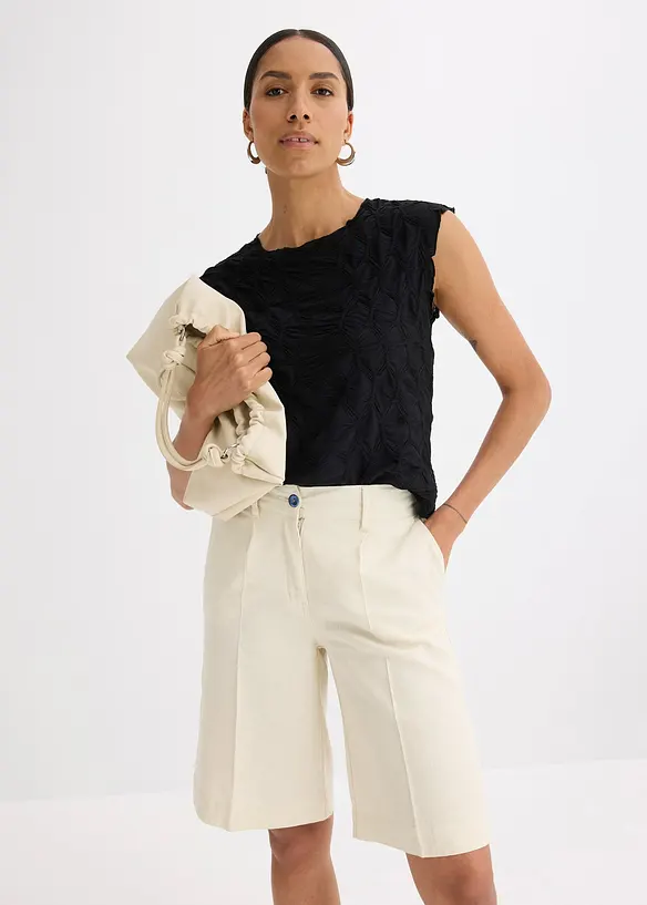 Bermudas med gubbveck, bonprix