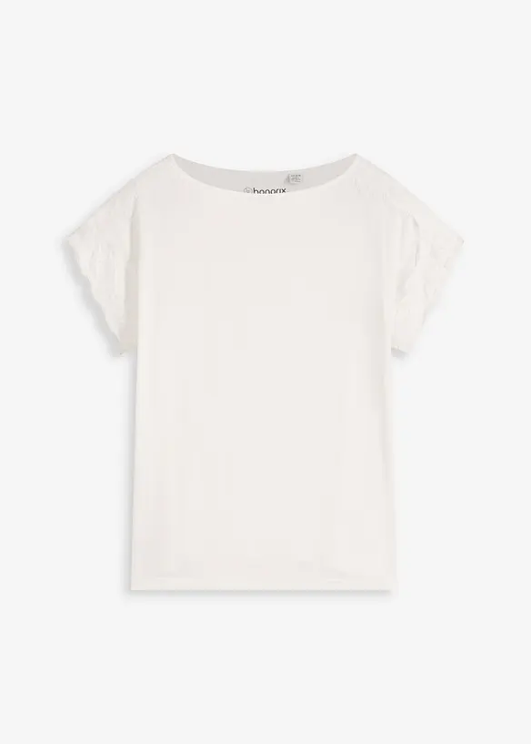 Topp med virkad spets, bonprix