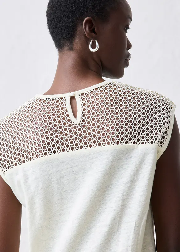 Linne i rent linnematerial, bonprix