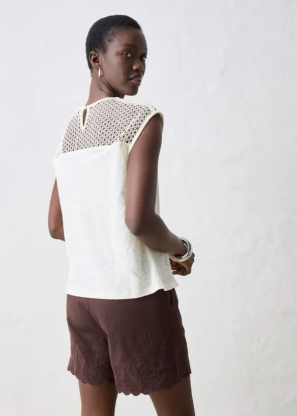 Linne i rent linnematerial, bonprix