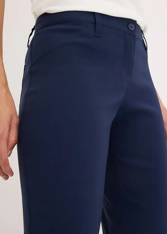 Stretchbyxa, bootcut, bonprix