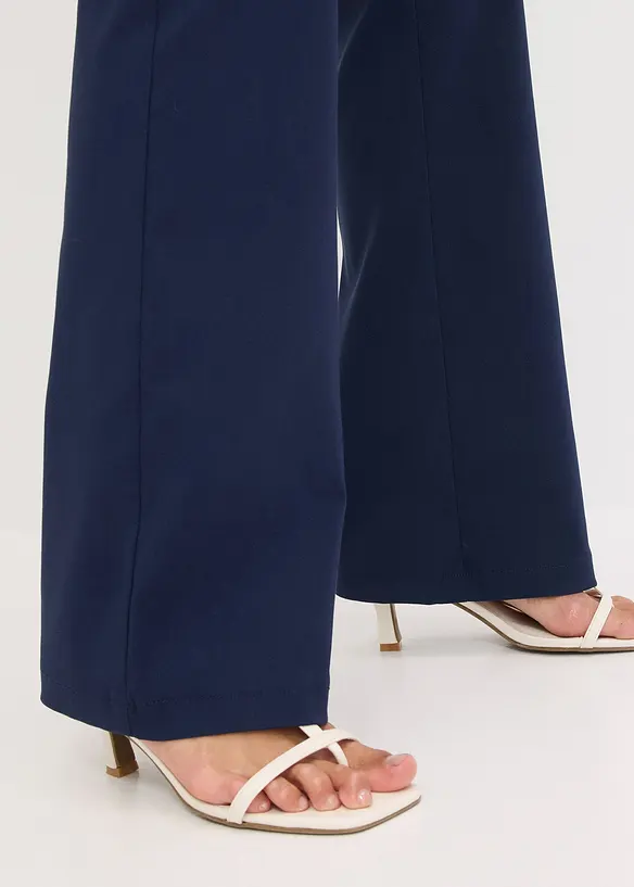 Stretchbyxa, bootcut, bonprix