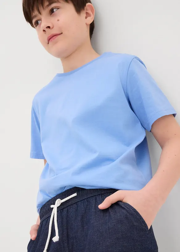 Jeansshorts i dra på-modell för barn, Regular Fit, bonprix