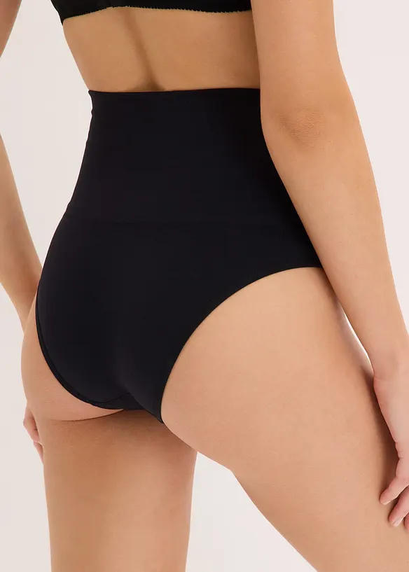 Sömlös trosa med medelhög formande effekt (2-pack), bonprix