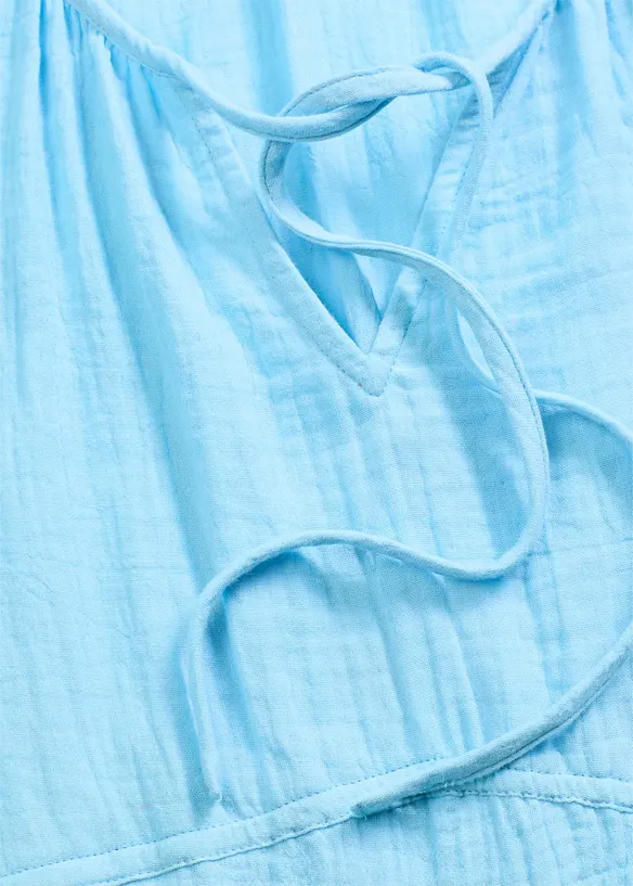 Tunikaklänning i muslin, bonprix