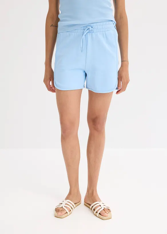 Trikåshorts i ren ekologisk bomull, bonprix