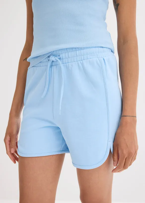 Trikåshorts i ren ekologisk bomull, bonprix