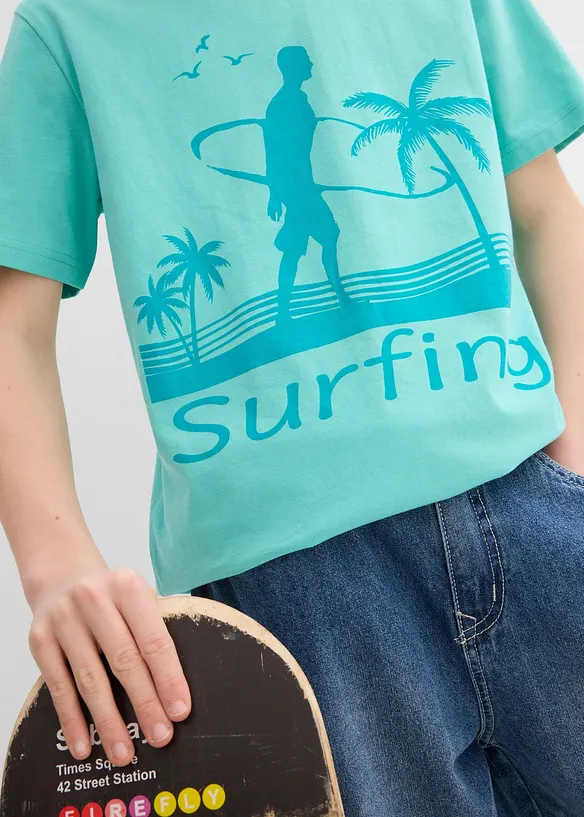 T-shirt i ekologisk bomull för barn, bonprix