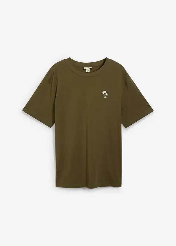 T-shirt med trendigt tryck på ryggen, Loose Fit, bonprix