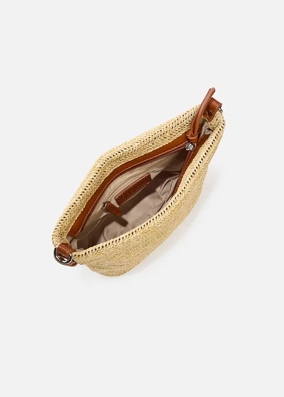 Axelremsväska med strålook, bonprix