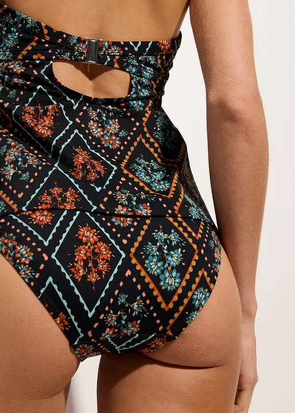 Tankini med halterneck och V-ringning (2 delar), bonprix