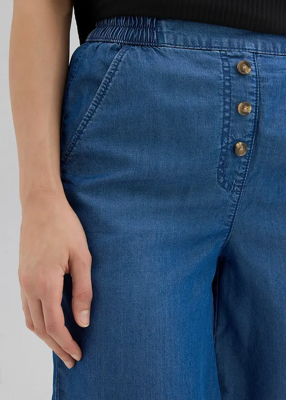 Dra på-shorts i Tencel, bonprix