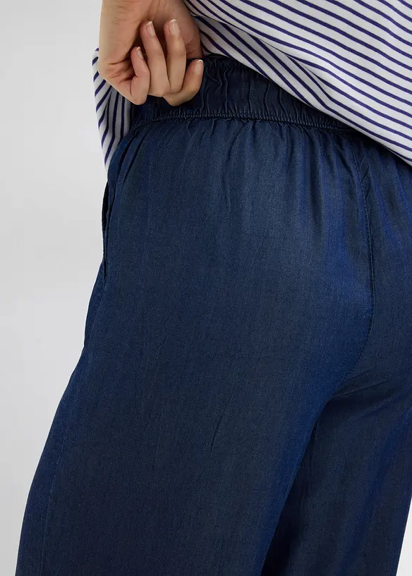 Byxa i Tencel med bekväm midja, bonprix