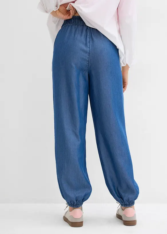 Byxa i Tencel med bekväm midja, bonprix