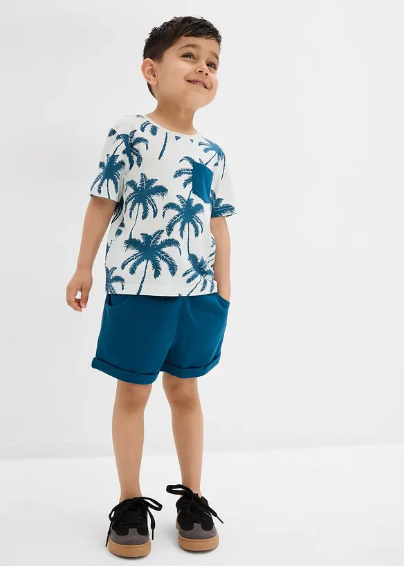 T-shirt och shorts för barn (2 delar), bonprix