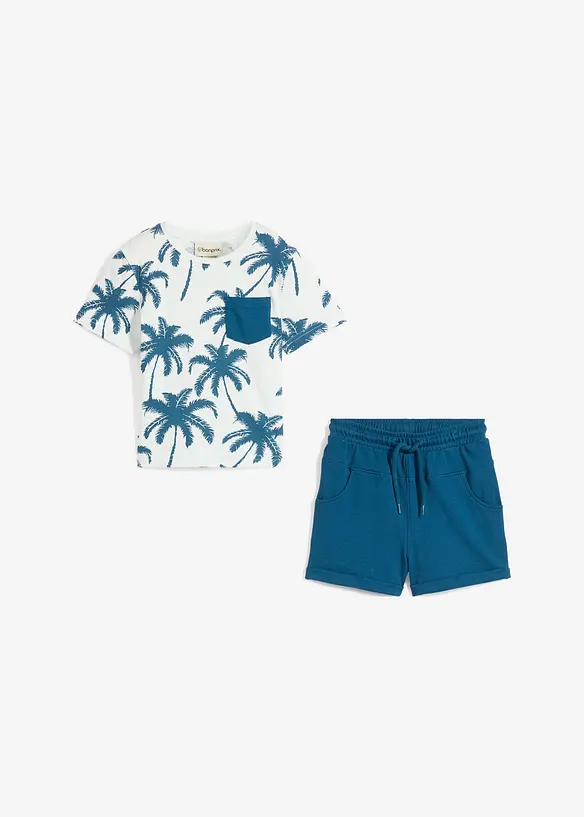 T-shirt och shorts för barn (2 delar), bonprix