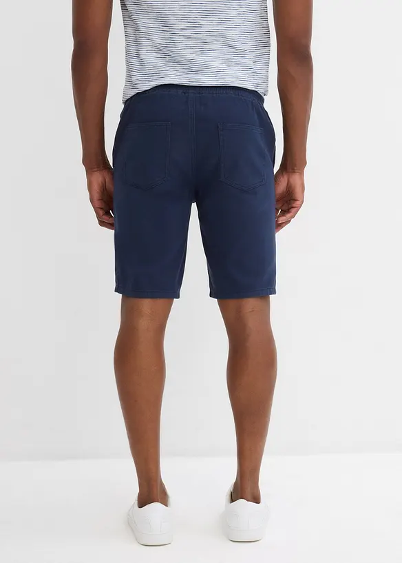 Dra på-shorts av ren bomull, Regular Fit, bonprix