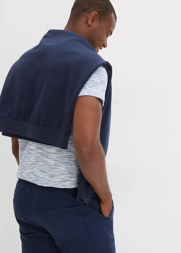 Dra på-shorts av ren bomull, Regular Fit, bonprix