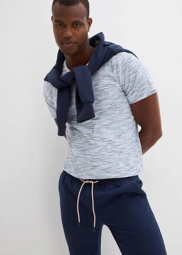 Dra på-shorts av ren bomull, Regular Fit, bonprix