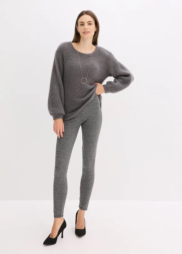 Termoleggings med fleece på insidan, bonprix